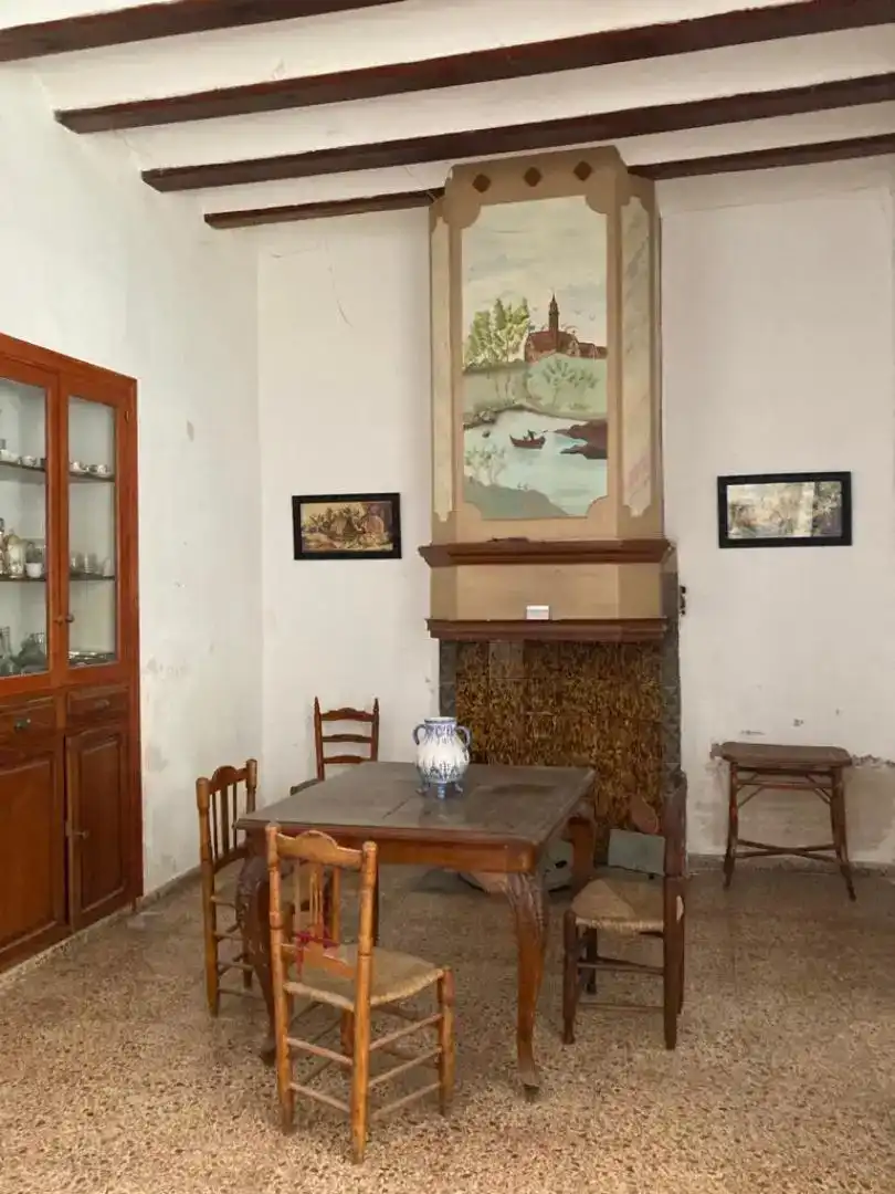Menjador de Casa adosada en venda en Càrcer amb Balcó
