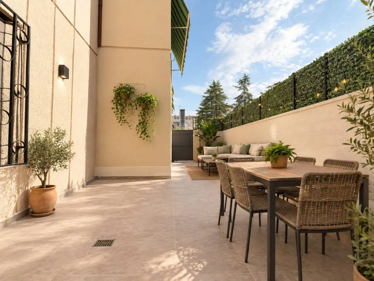 Terrace of Flat for sale in Cerdanyola del Vallès  with Heating, Private garden and Terrace