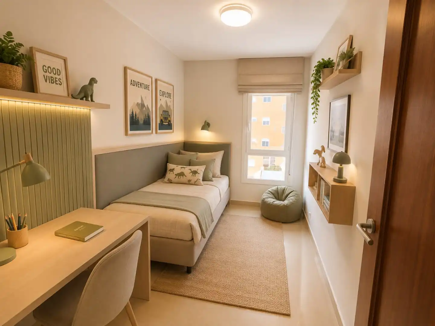 Schlafzimmer von Wohnung zum Verkauf in Campos mit Terrasse und Balkon