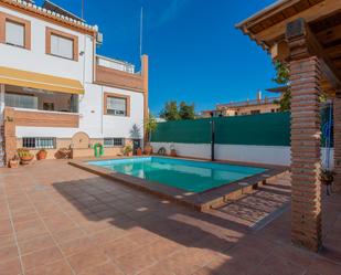 Piscina de Casa adosada en venda en Pulianas amb Aire condicionat, Terrassa i Piscina