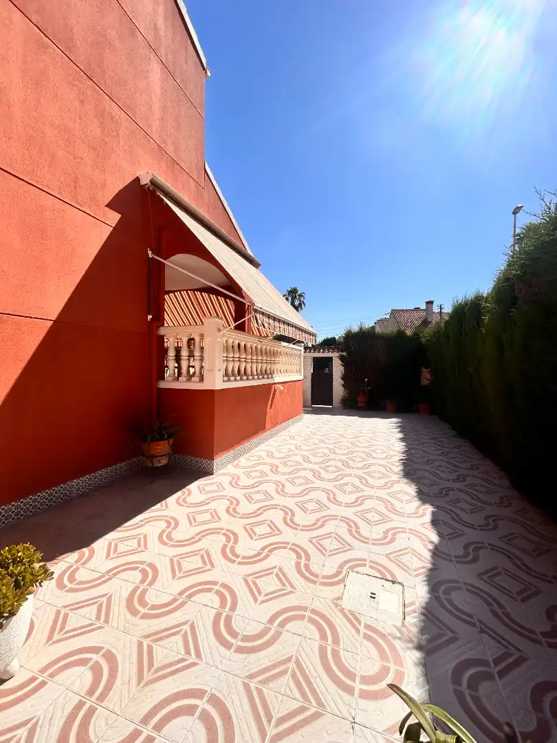 Terraza de Casa o chalet en venta en Elche / Elx con Aire acondicionado, Jardín privado y Terraza