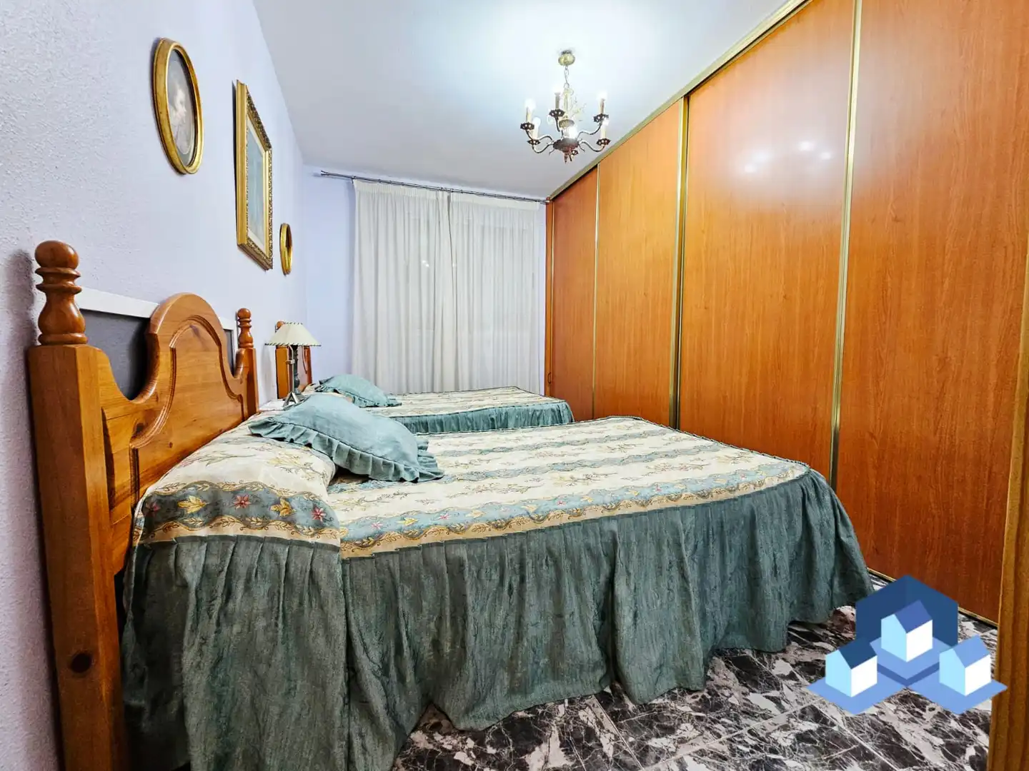 Bedroom of Flat for sale in Lorca  with Air Conditioner, Heating and Storage room