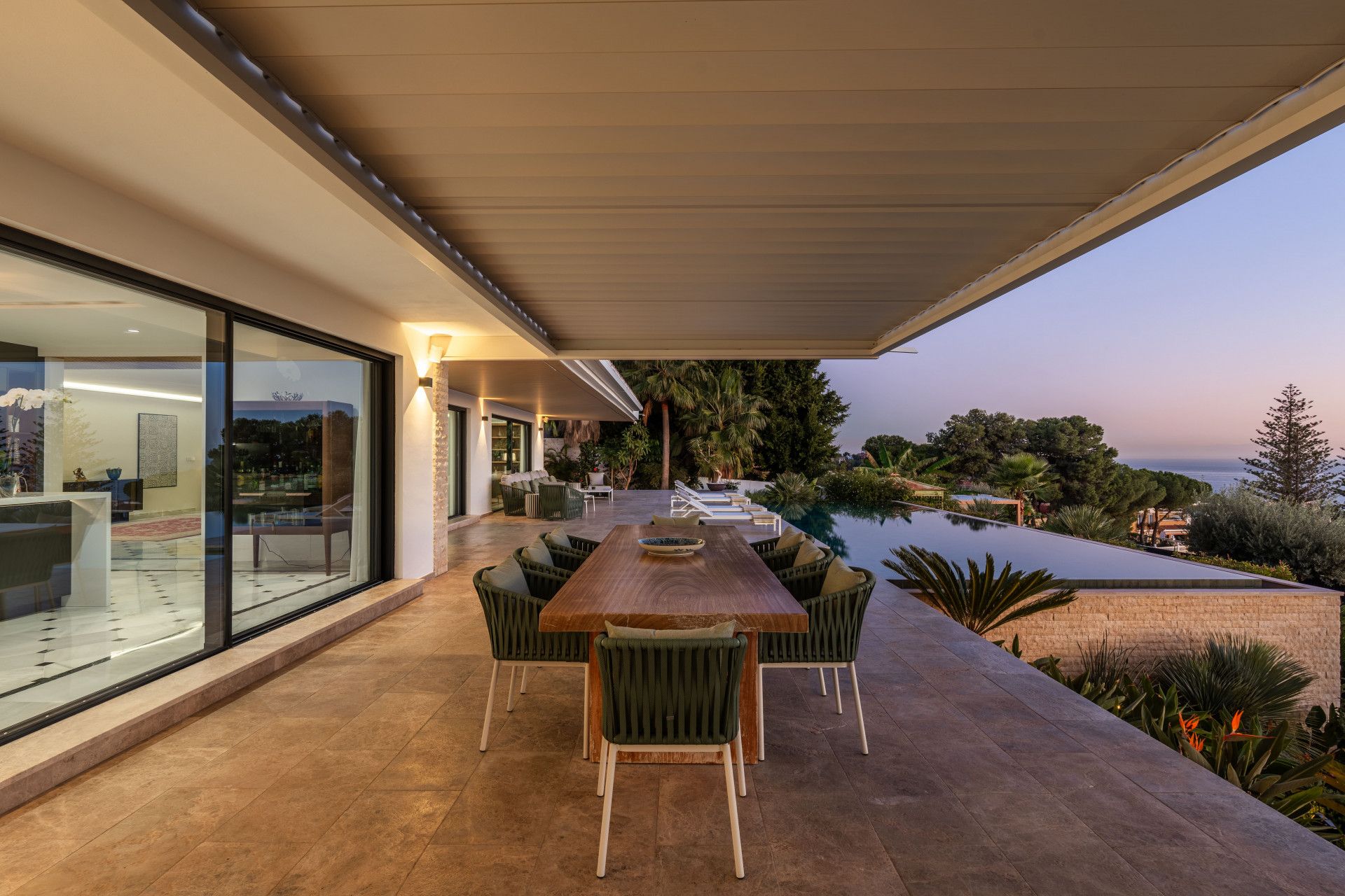 Terrassa de Casa o xalet en venda en Málaga Capital amb Aire condicionat, Jardí privat i Terrassa