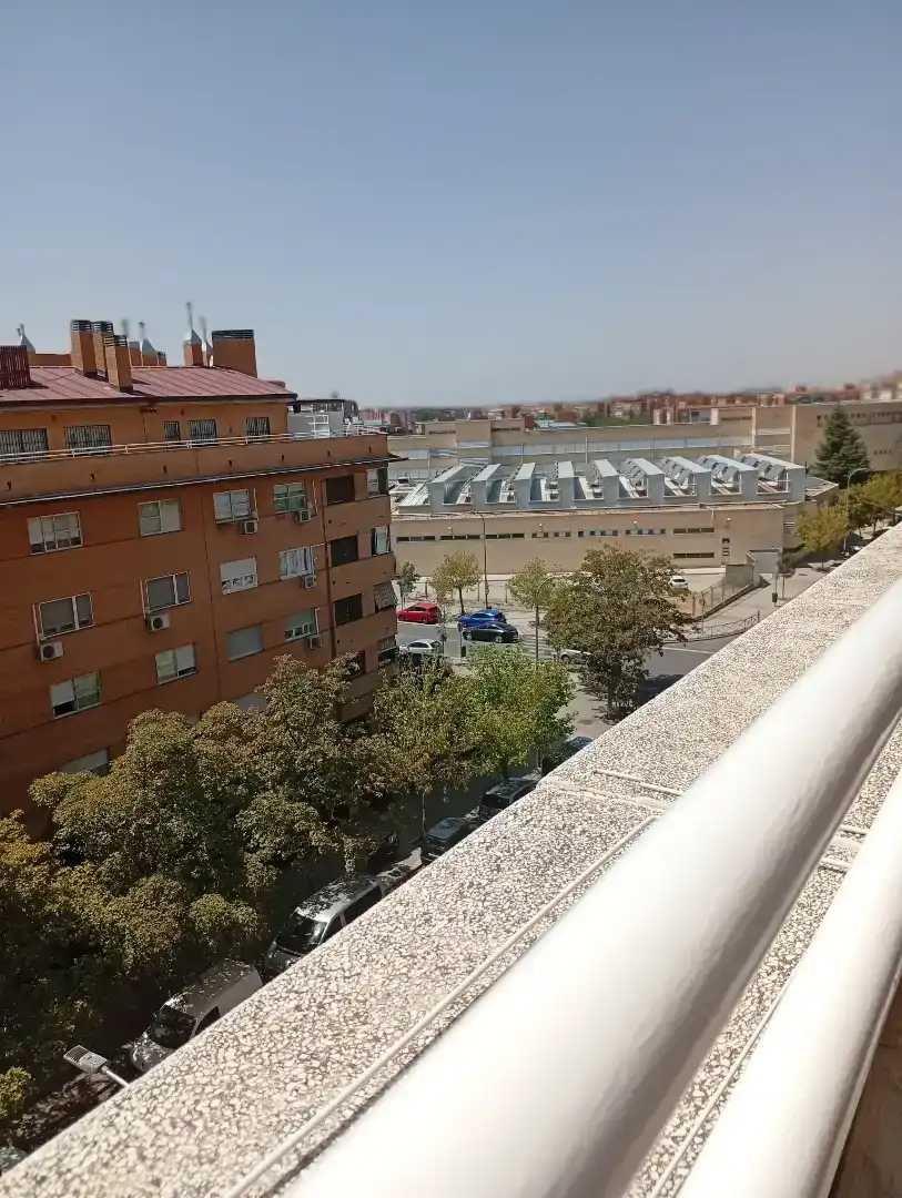 Exterior view of Attic for sale in Madrid  with Parquet flooring, Storage room and Community pool