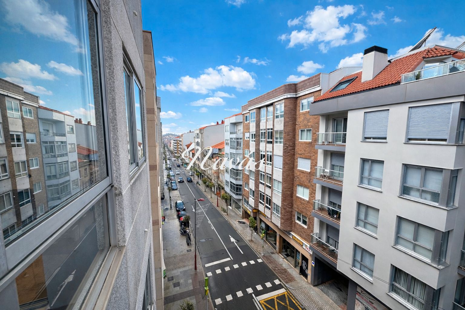 Exterior view of Flat for sale in Vigo   with Heating, Parquet flooring and Oven