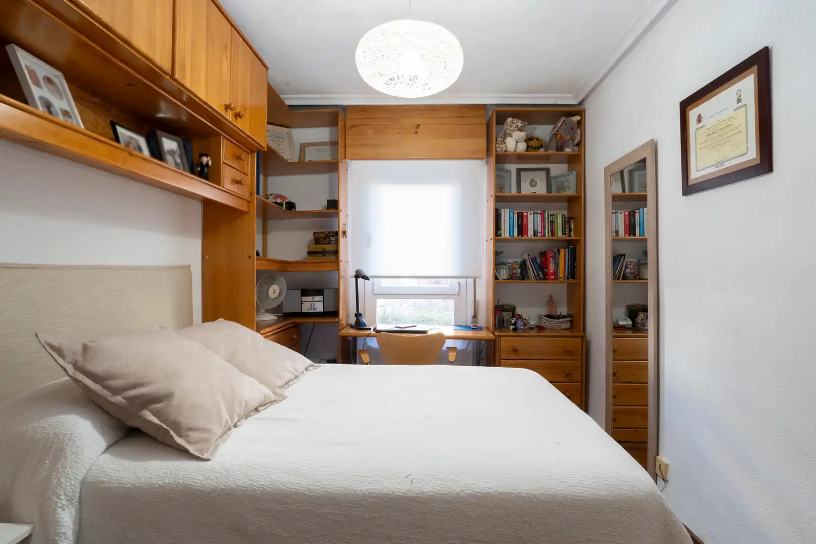 Schlafzimmer von Wohnung zum Verkauf in Jaén mit Klimaanlage, Heizung und Privatgarten