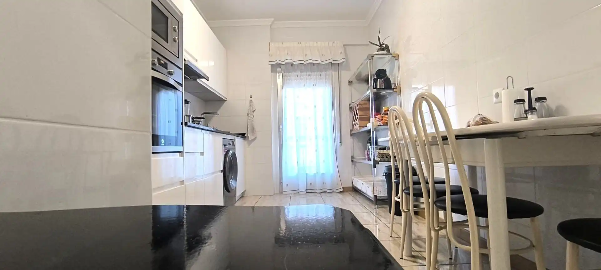 Kitchen of Flat for sale in  Logroño  with Heating and Terrace