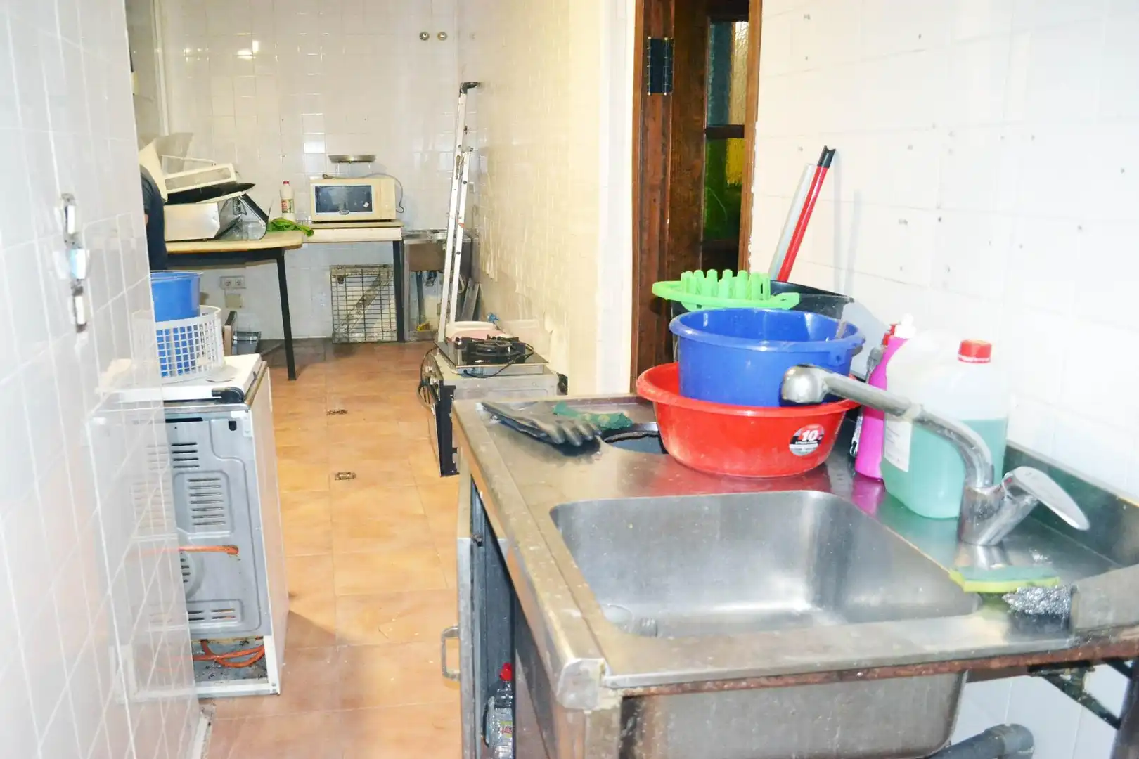 Cocina de Local de alquiler en Algeciras con Aire acondicionado y Amueblado