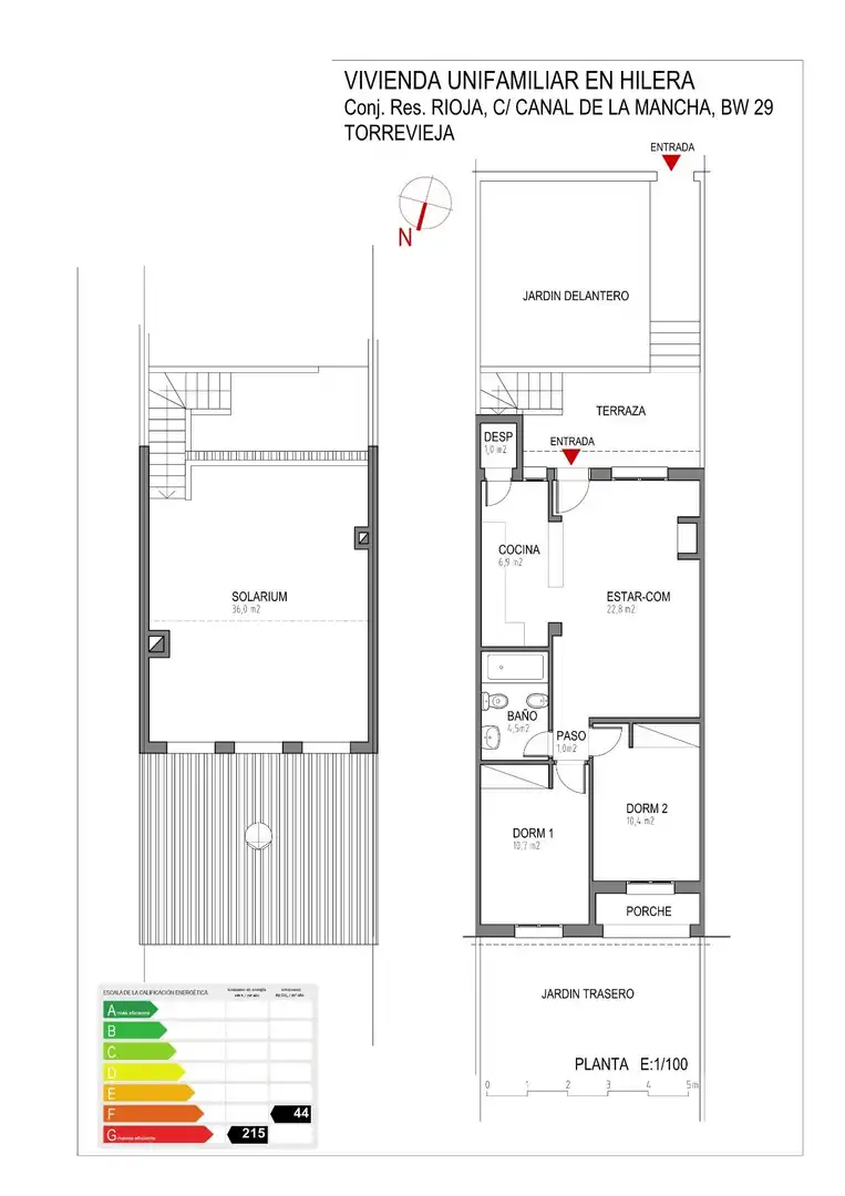 Casa adosada en venda en Orihuela amb Jardí privat, Terrassa i Moblat