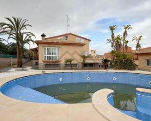 Swimming pool of House or chalet to rent in Benaguasil  with Air Conditioner, Heating and Private garden