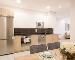 Kitchen of Flat to rent in Donostia - San Sebastián   with Air Conditioner, Furnished and TV