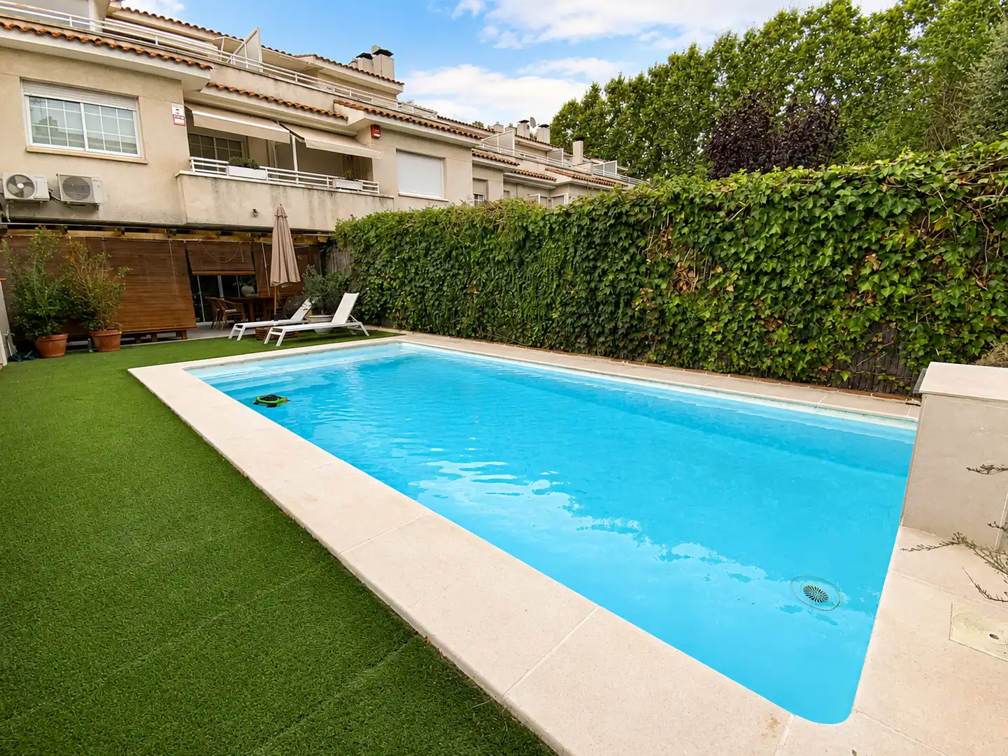Piscina de Casa o chalet en venta en Sant Andreu de Llavaneres con Aire acondicionado, Calefacción y Jardín privado