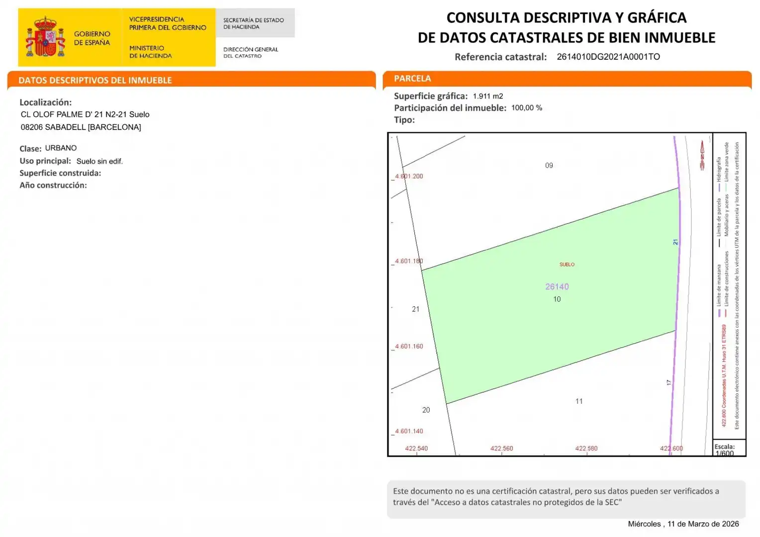 Wohnbaugrundstück zum Verkauf in Concòrdia - Can Rull, imagen 10