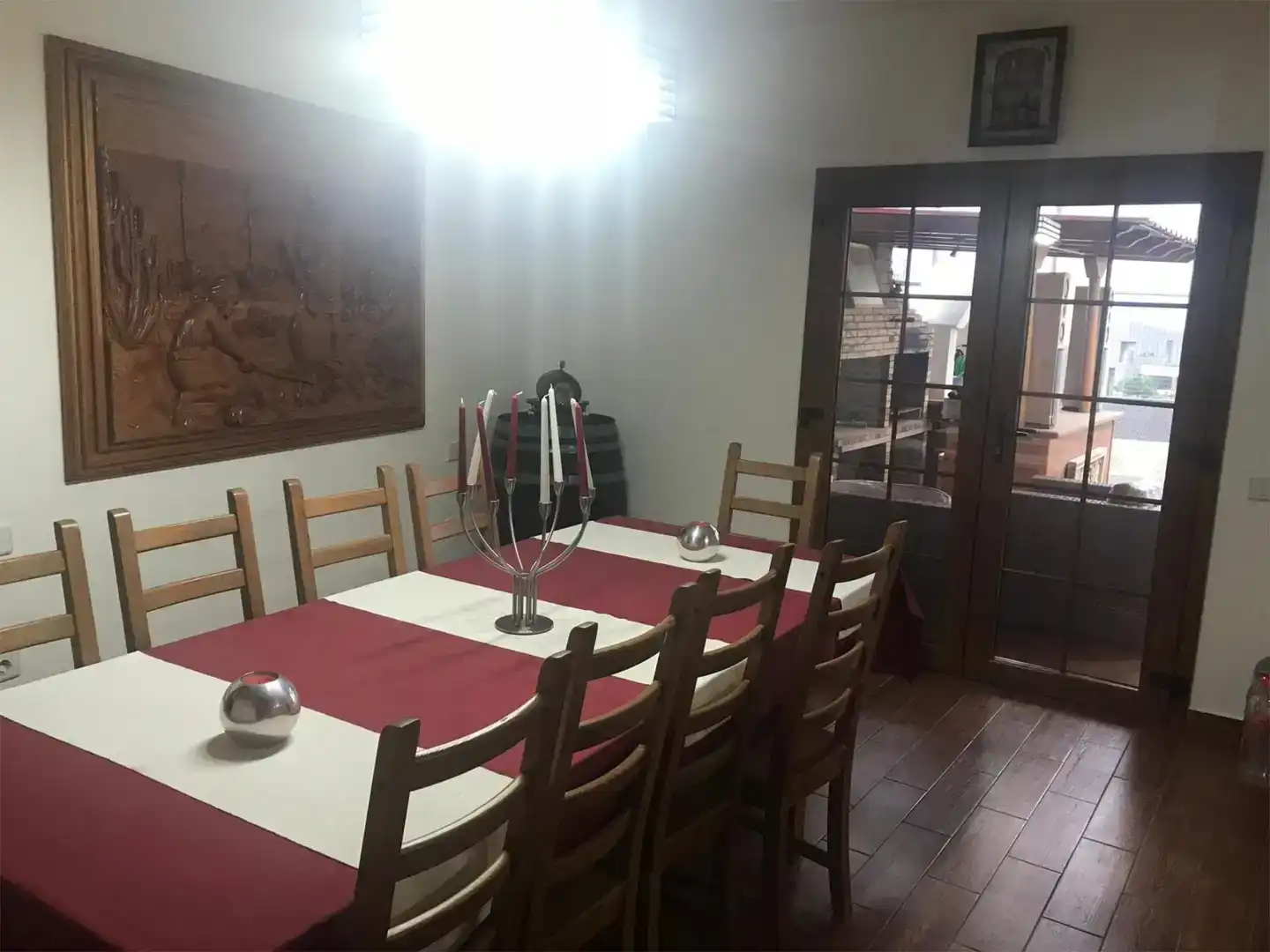 Menjador de Casa o xalet en venda en Ingenio amb Aire condicionat, Jardí privat i Balcó