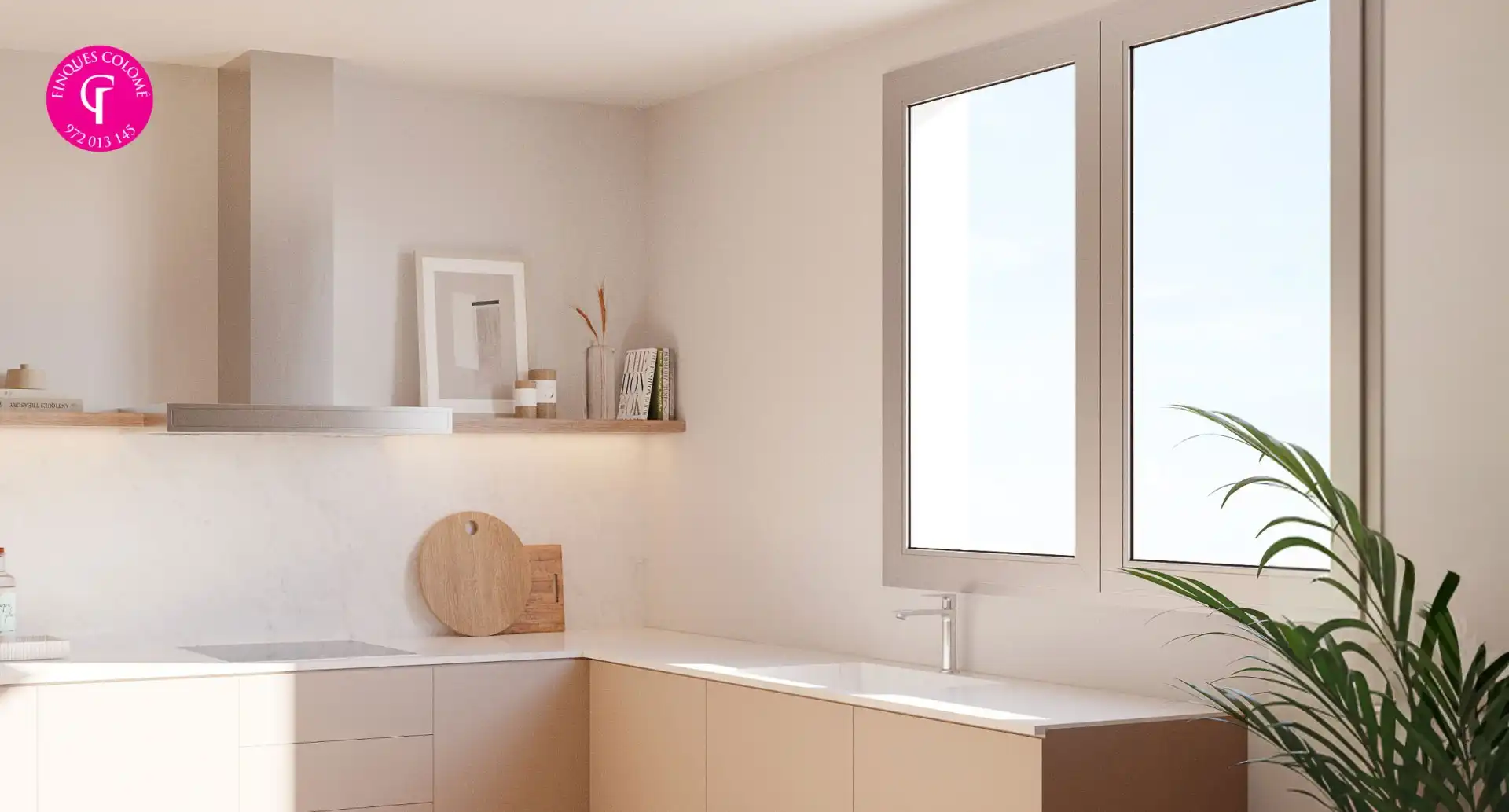 Cocina de Piso en venta en Vilablareix con Aire acondicionado, Terraza y Trastero