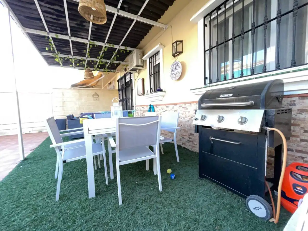 Terraza de Piso de alquiler en Estepona con Aire acondicionado, Calefacción y Terraza