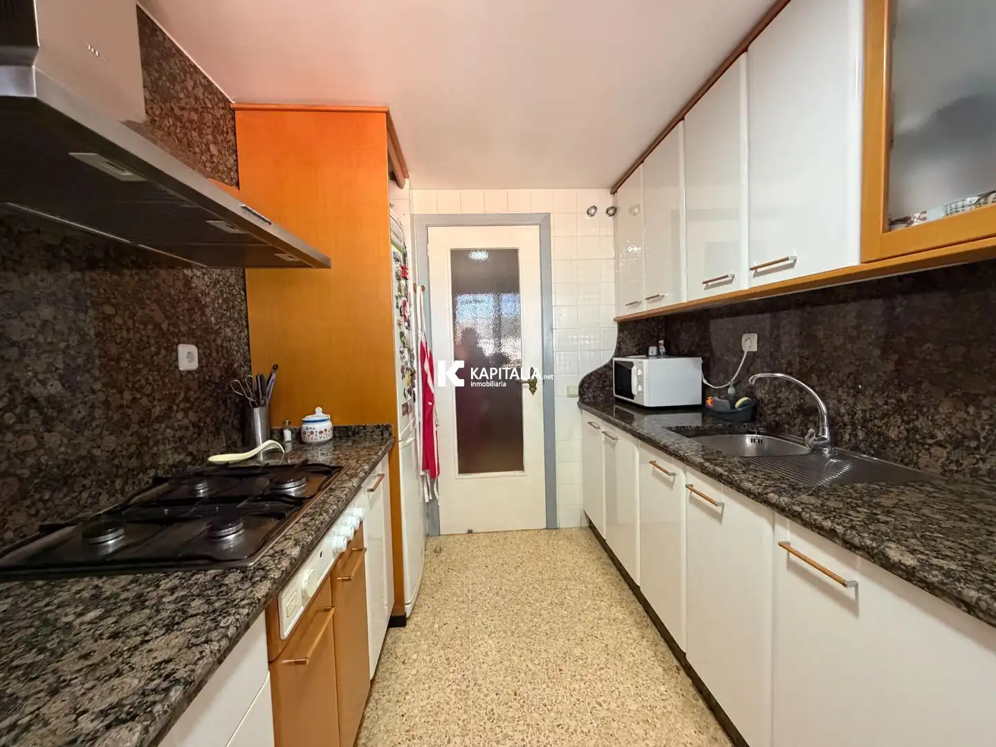 Kitchen of Flat for sale in Ontinyent  with Air Conditioner, Heating and Balcony