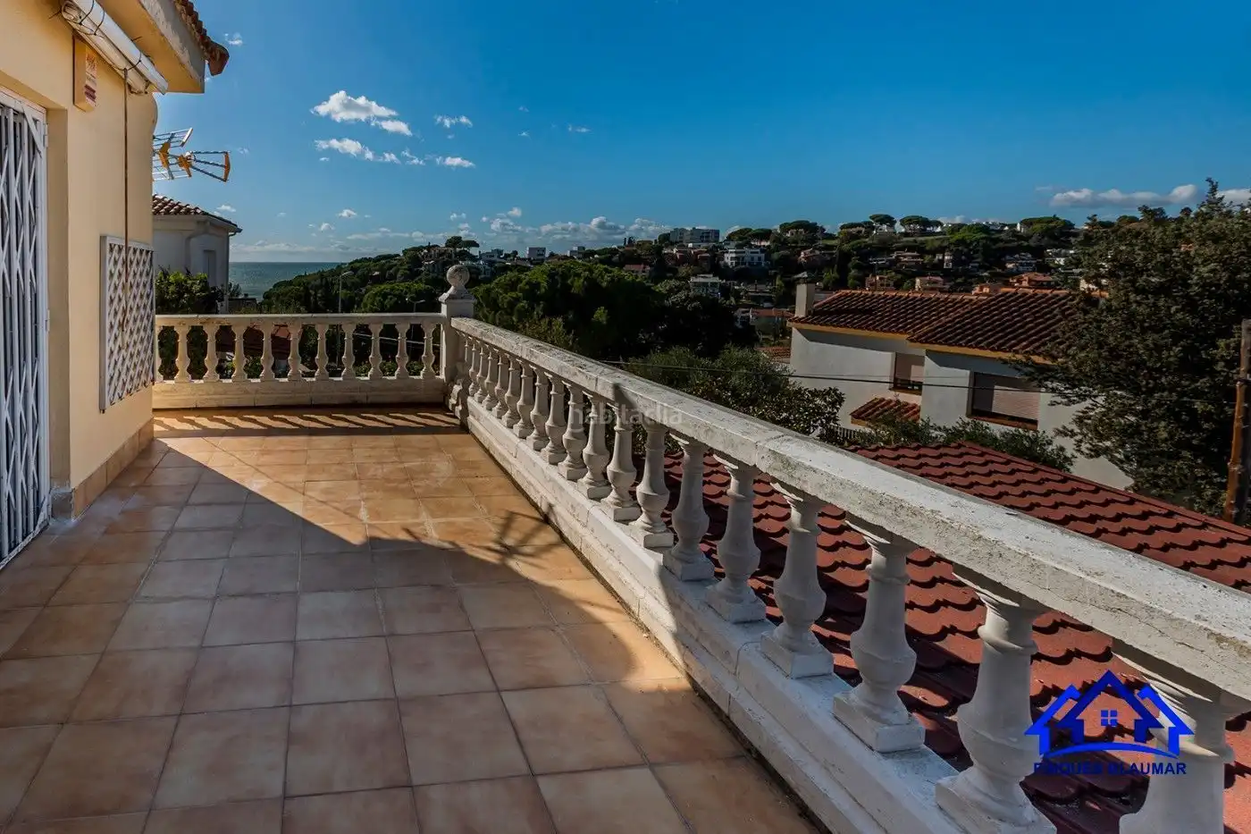 Terraza de Casa o chalet en venta en Arenys de Mar con Jardín privado, Trastero y Piscina