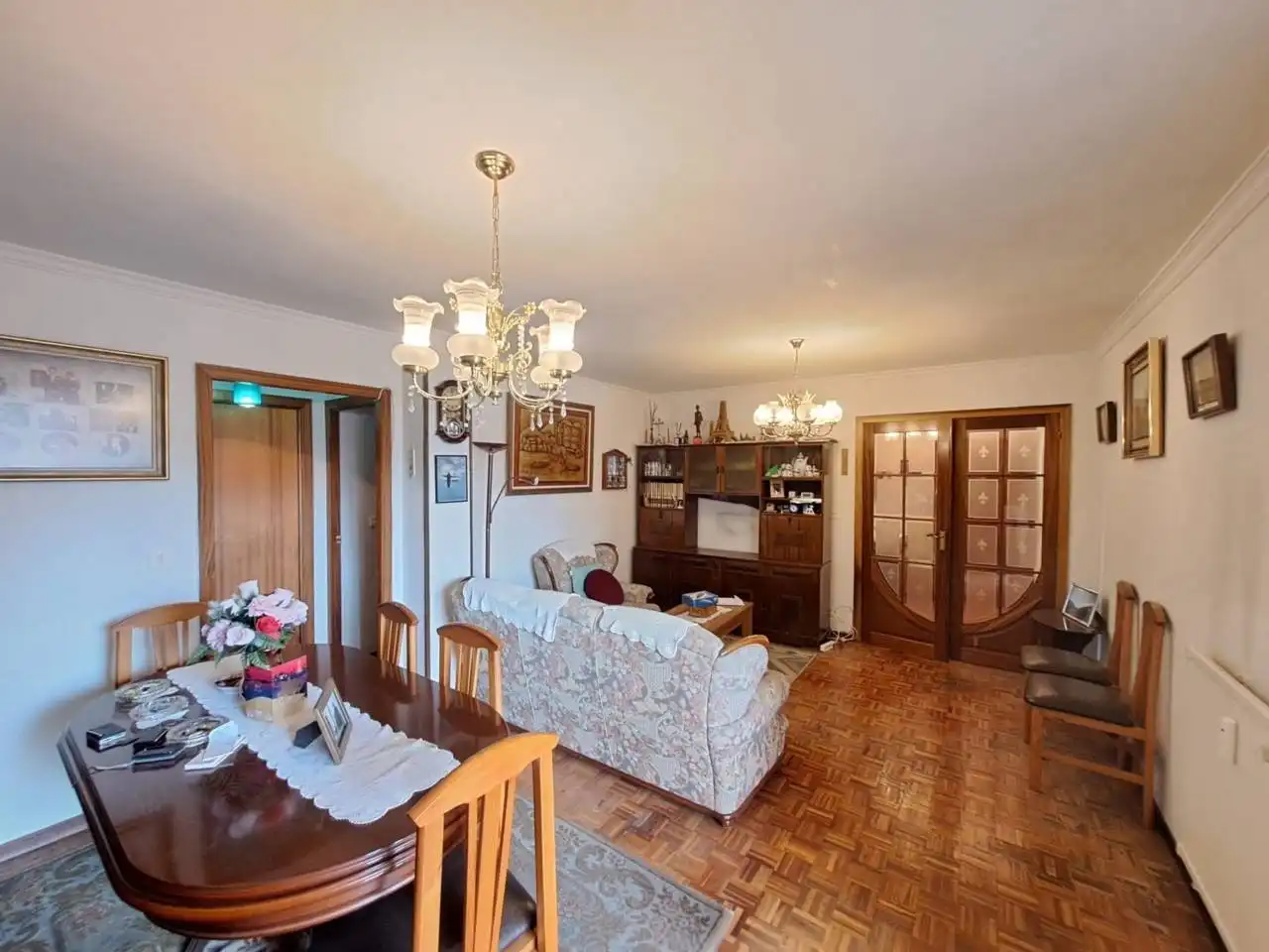 Wohnzimmer von Wohnung zum Verkauf in Burgos mit Heizung und Terrasse