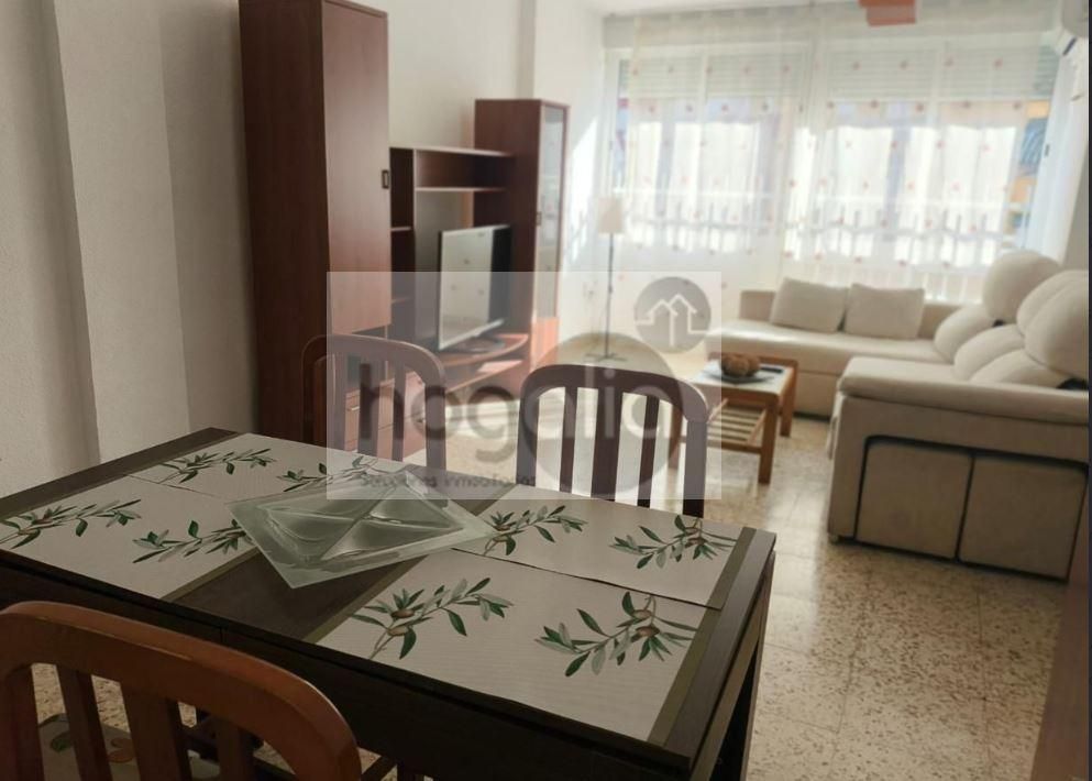 Sala de estar de Piso de alquiler en  Sevilla Capital con Aire acondicionado y Amueblado