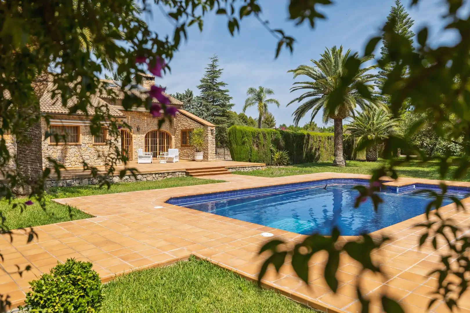 Jardí de Casa o xalet en venda en Pedreguer amb Aire condicionat, Calefacció i Jardí privat
