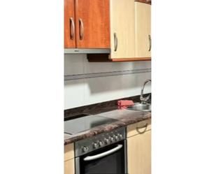 Kitchen of Flat to rent in Ourense Capital   with Heating, Furnished and Balcony