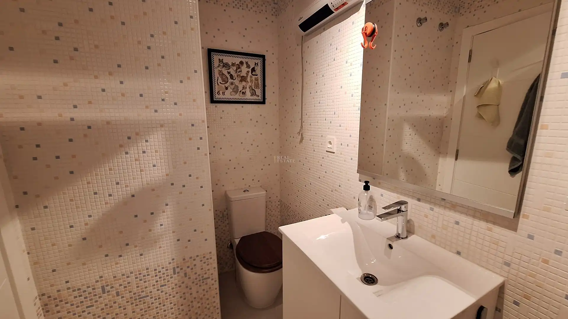 Baño de Casa adosada en venta en El Verger con Aire acondicionado, Terraza y Trastero