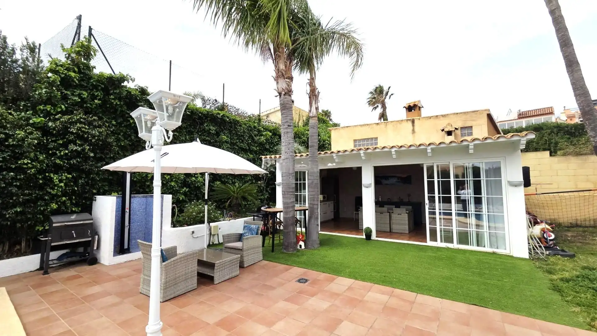Terraza de Casa o chalet en venta en La Nucia con Aire acondicionado, Jardín privado y Terraza