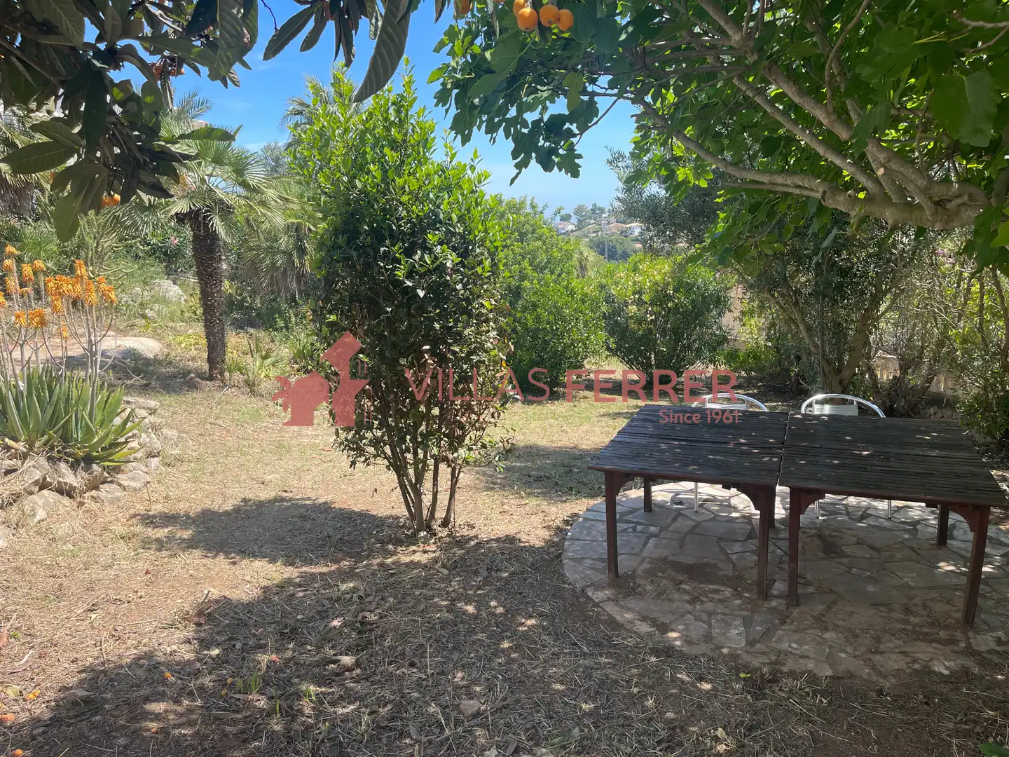 Garden of Houses for sale in Dénia  with Air Conditioner, Private garden and Terrace