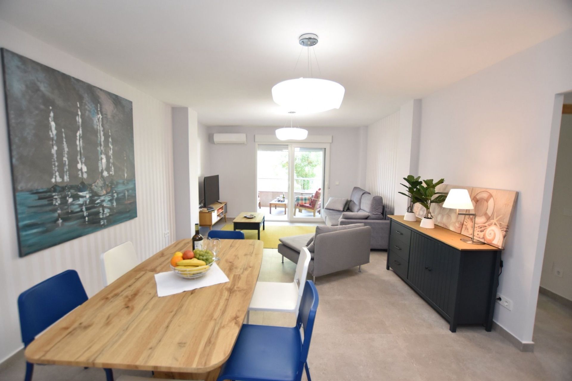 Sala d'estar de Apartament en venda en Torrevieja amb Aire condicionat, Calefacció i Terrassa
