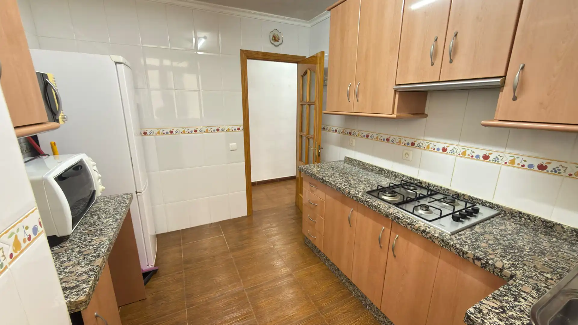 Cocina de Piso de alquiler en Málaga con Aire acondicionado, Terraza y Horno