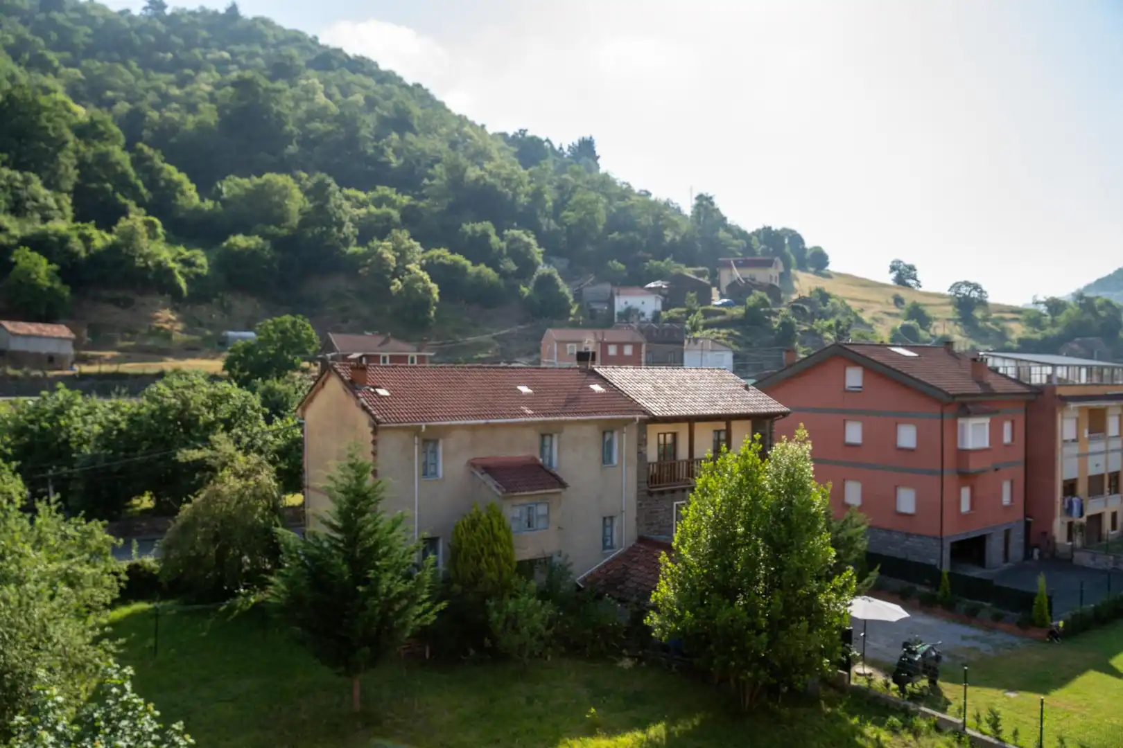 Exterior view of Flat for sale in Aller  with Heating and Furnished