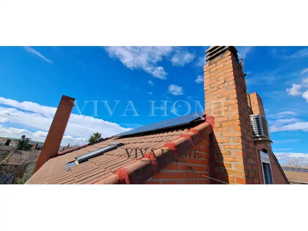 Vista exterior de Casa o chalet en venta en Rivas-Vaciamadrid con Aire acondicionado, Jardín privado y Terraza