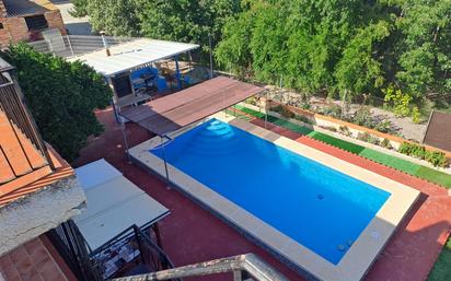 Swimming pool of House or chalet for sale in  Murcia Capital  with Air Conditioner, Terrace and Swimming Pool