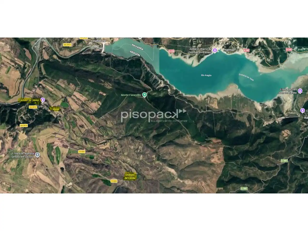 Casa o xalet en venda en Undués de Lerda amb Calefacció, Jardí privat i Parquet