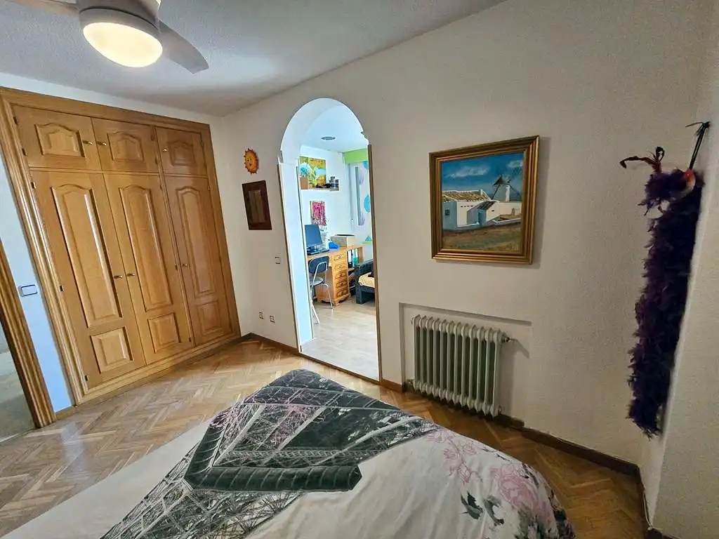 Bedroom of Attic for sale in Leganés  with Heating, Parquet flooring and Terrace