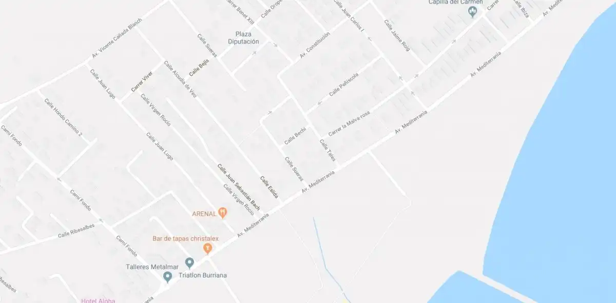 Vista exterior de Casa o xalet en venda en Burriana / Borriana amb Calefacció, Jardí privat i Terrassa