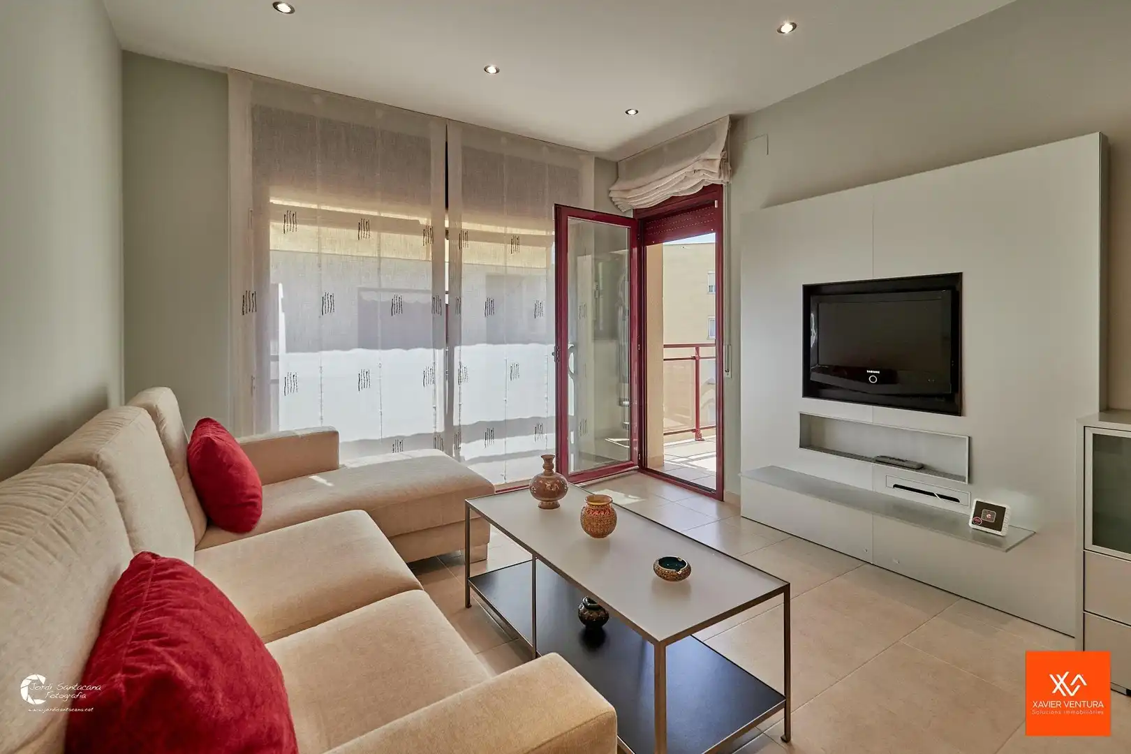 Sala de estar de Ático en venta en El Vendrell con Aire acondicionado, Calefacción y Terraza