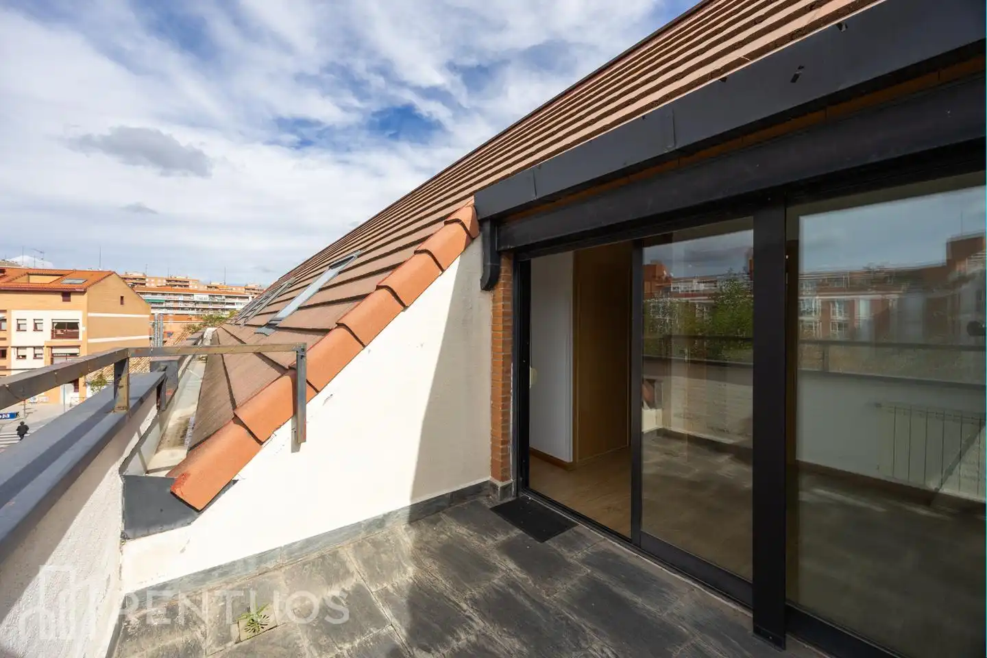 Terraza de Dúplex de alquiler en Madrid con Aire acondicionado, Calefacción y Terraza