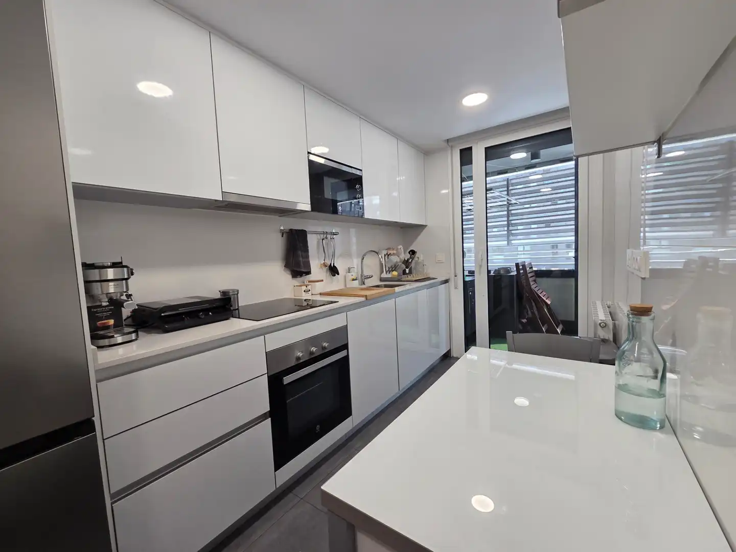 Cocina de Piso en venta en Bilbao  con Calefacción, Jardín privado y Parquet