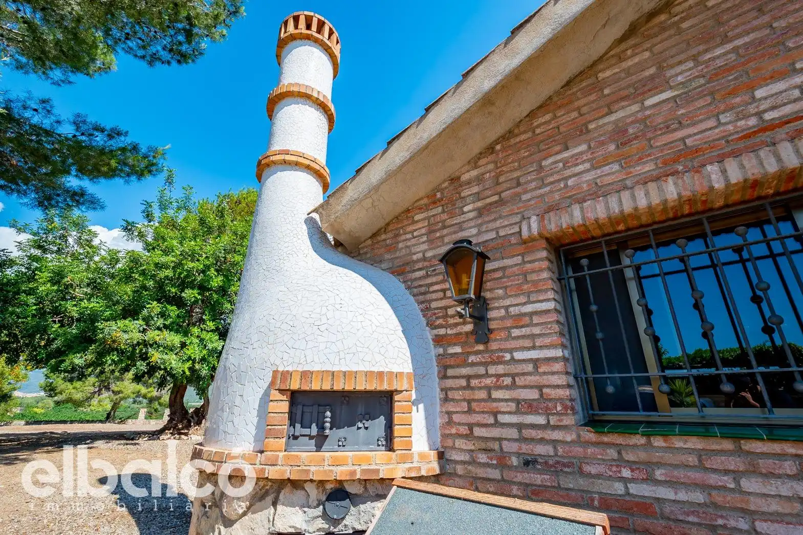 Vista exterior de Casa o chalet en venta en El Milà con Aire acondicionado, Jardín privado y Terraza