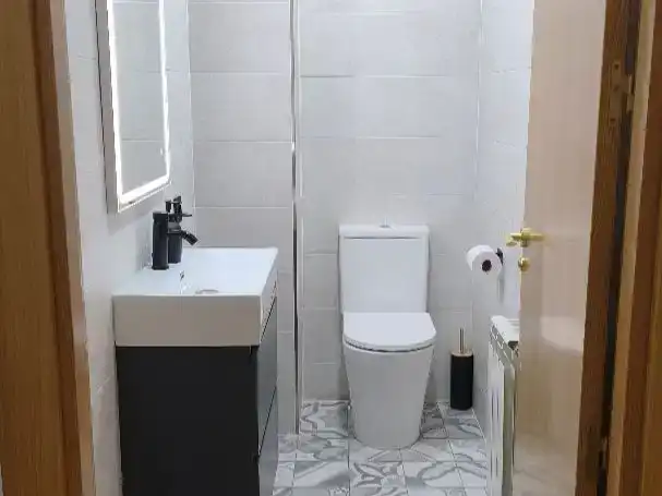Bany de Casa adosada en venda en Cintruénigo amb Aire condicionat
