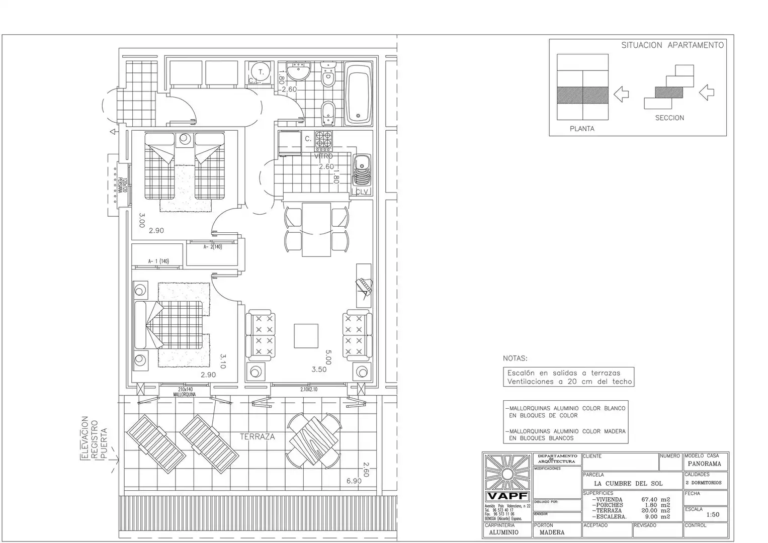Apartament amb piscina en venda a Cumbre del Sol, imagen 43