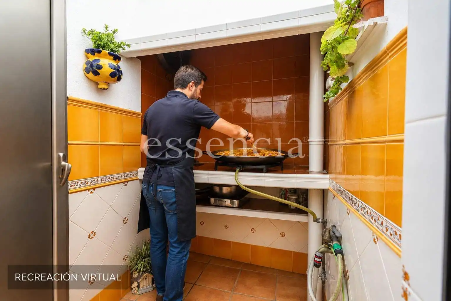 Kitchen of Houses for sale in Benirredrà  with Heating and Terrace