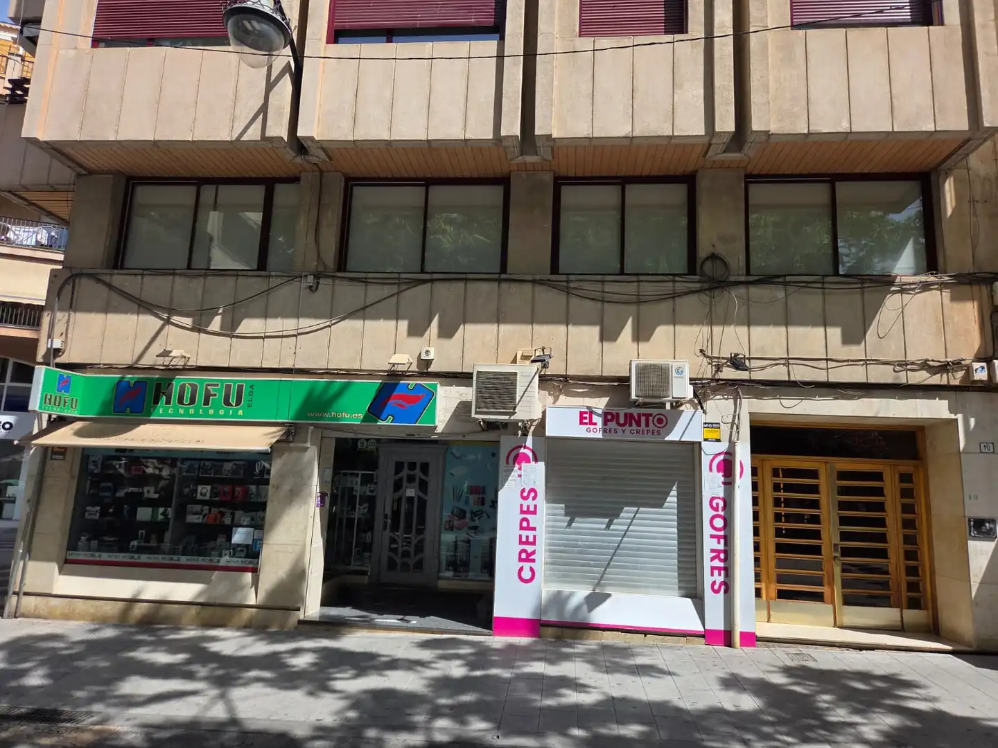 Vista exterior de Oficina de alquiler en Elda con Aire acondicionado, Calefacción y Amueblado