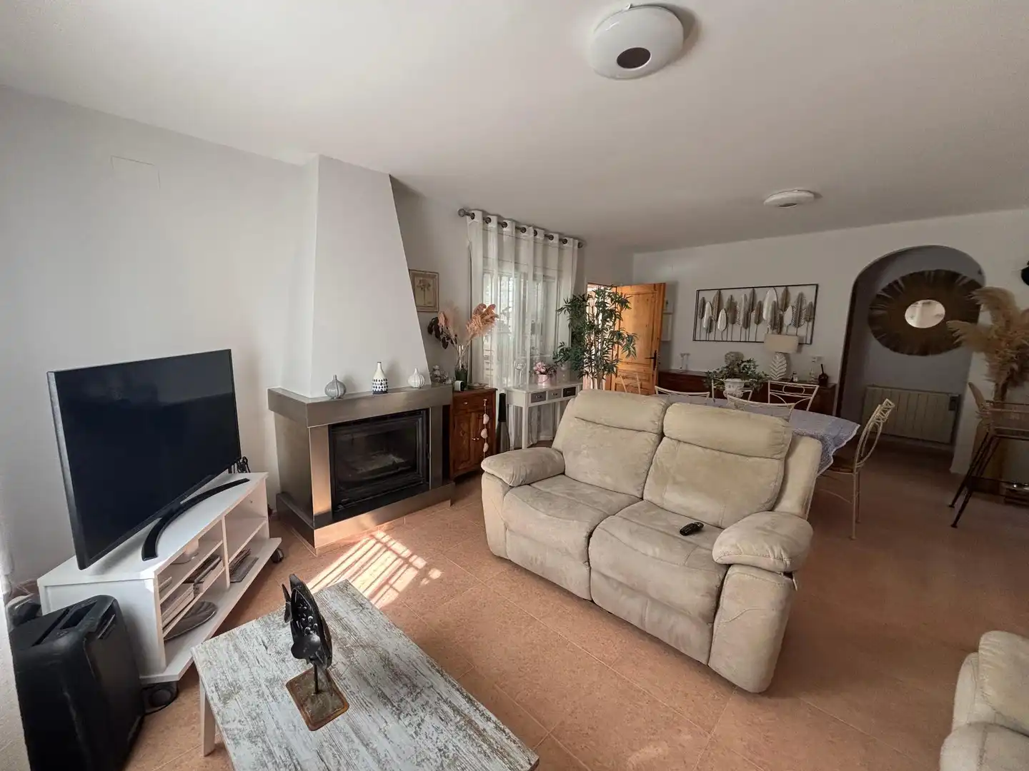 Sala d'estar de Casa o xalet en venda en L'Ametlla de Mar  amb Jardí privat, Terrassa i Traster