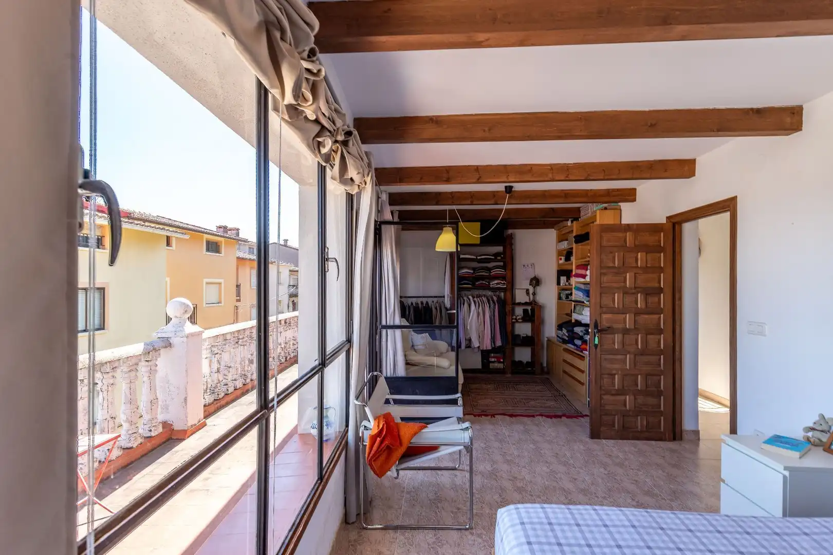 Balcony of Houses for sale in Talaveruela de la Vera  with Private garden, Terrace and Storage room