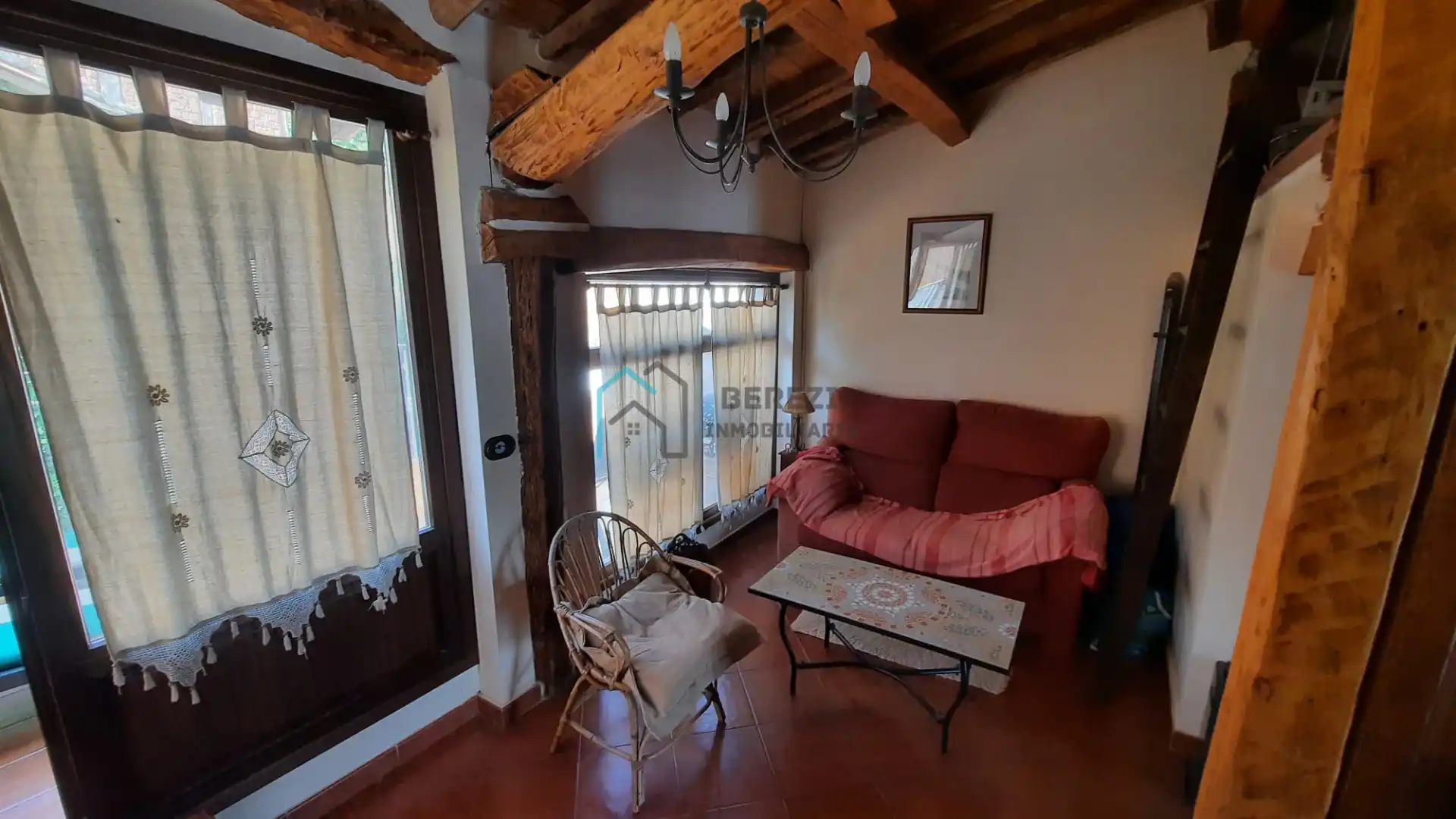 Living room of Houses for sale in Camprovín  with Terrace, Storage room and Furnished