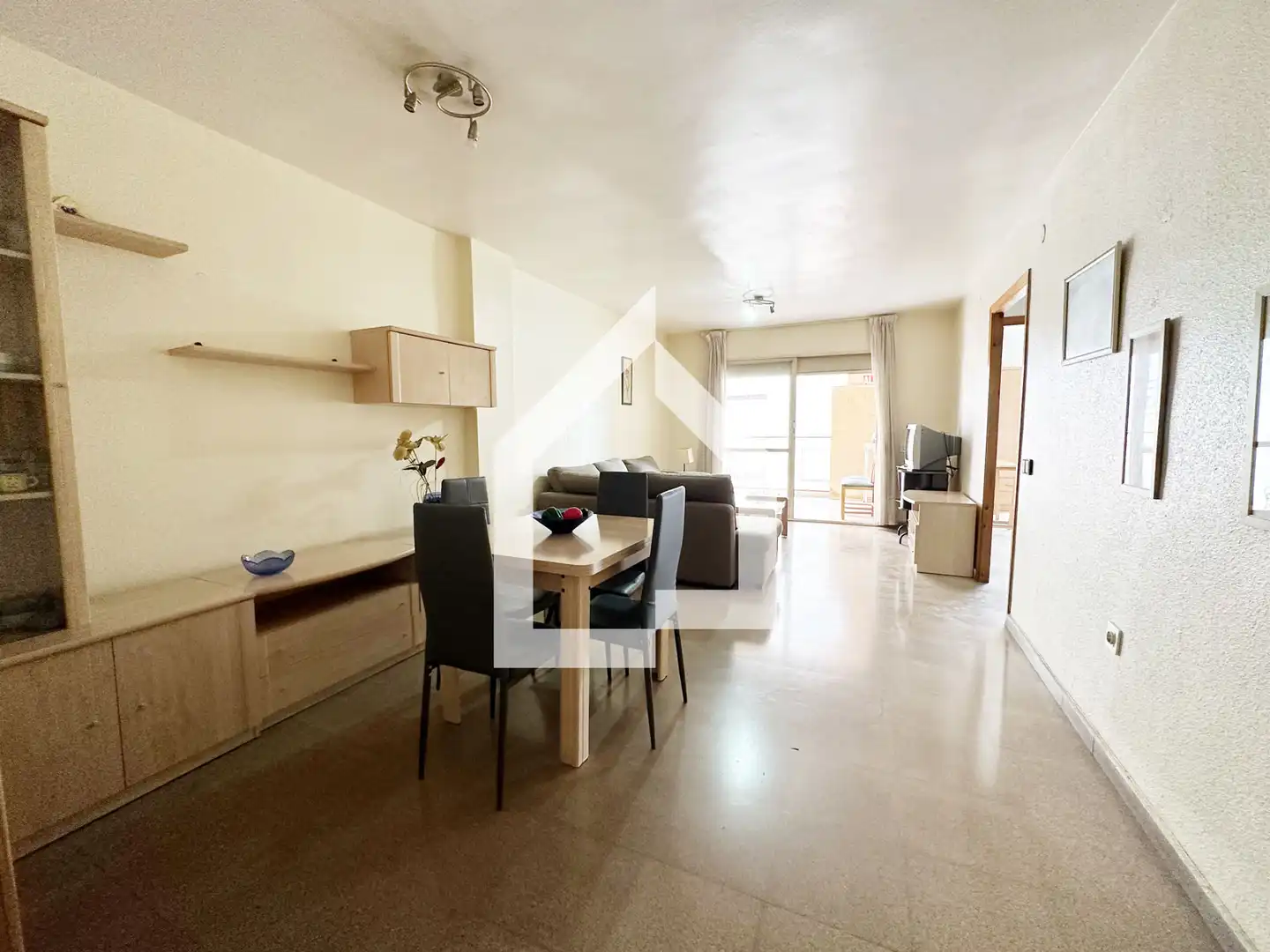 Sala d'estar de Pis de lloguer en San Vicente del Raspeig / Sant Vicent del Raspeig amb Terrassa, Moblat i Forn