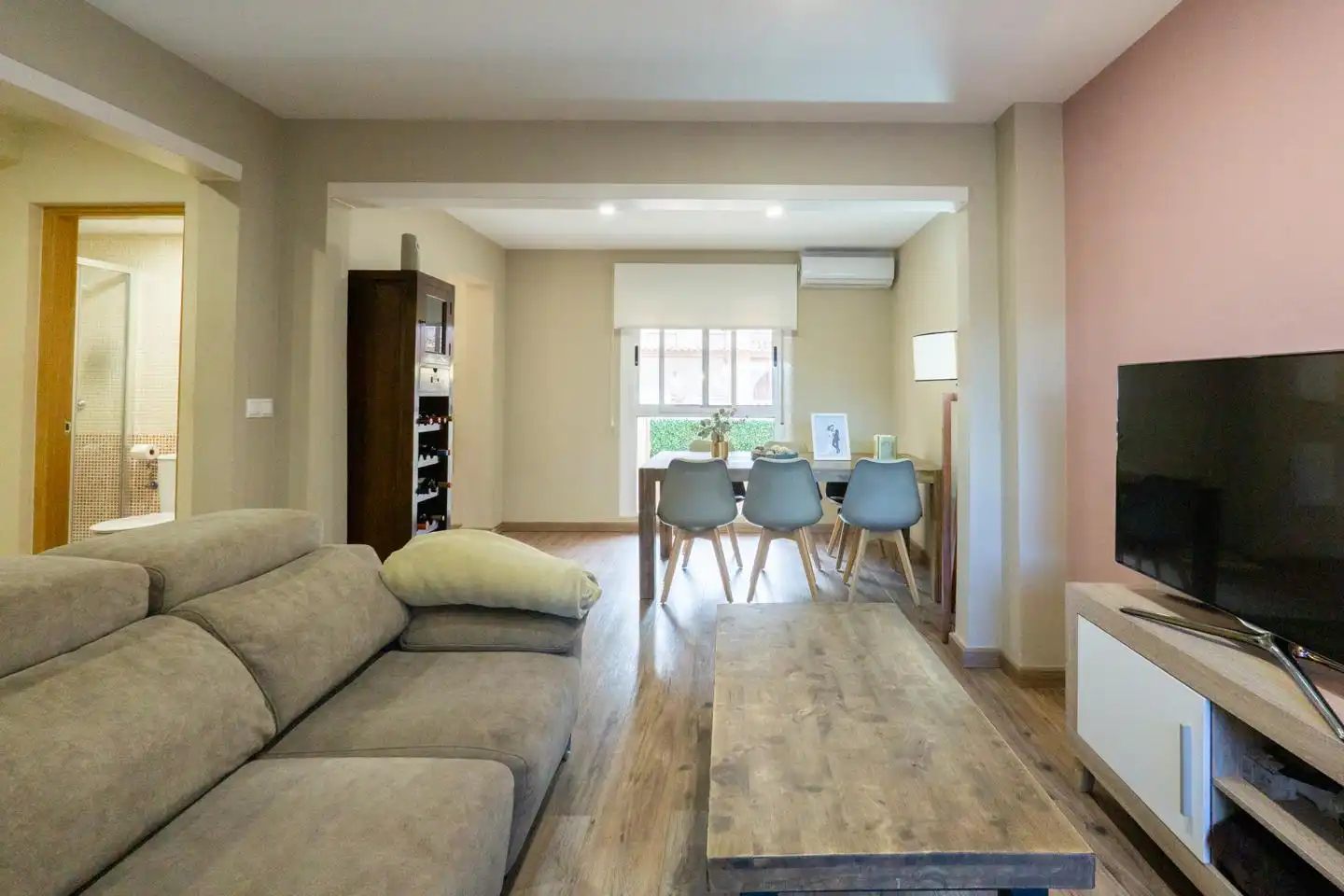 Living room of Detached homes for sale in Santa Pola  with Air Conditioner, Terrace and Storage room